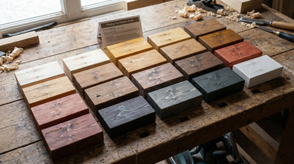 Wood Colour Samples | Reclaimed Wood Finish Swatches
