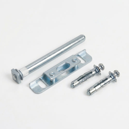 Set of Concealed Shelf Brackets with Hollow Anchor Fixings