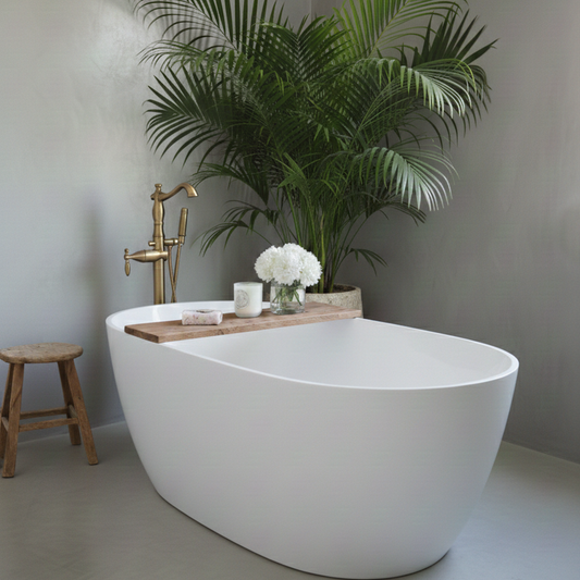 Rustic Wooden Bath Caddy / Tray