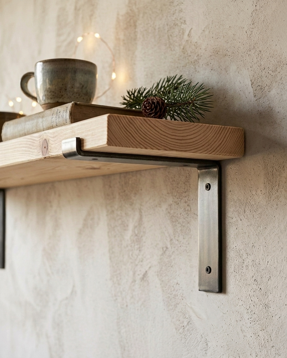 Industrial Lipped Brackets (Pair)