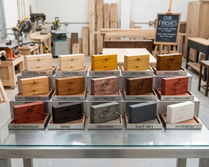 Wood Colour Samples | Reclaimed Wood Finish Swatches