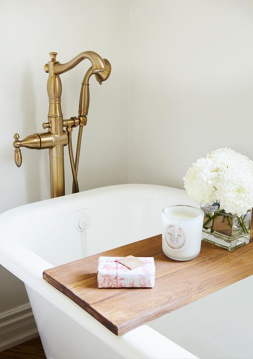Rustic Wooden Bath Caddy / Tray