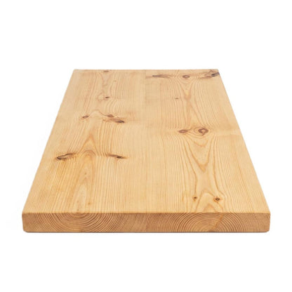 Reclaimed scaffold board shelf: rustic solid pine, DIY furniture plank (depth 30cm)
